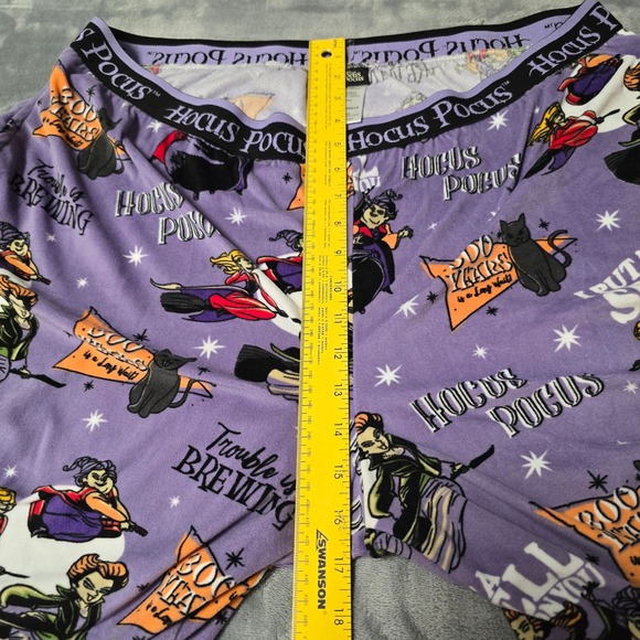Disney‎ Hocus Pocus Lounge Sleep Pajama Pants 2X Plus Size Halloween - Picture 7 of 10